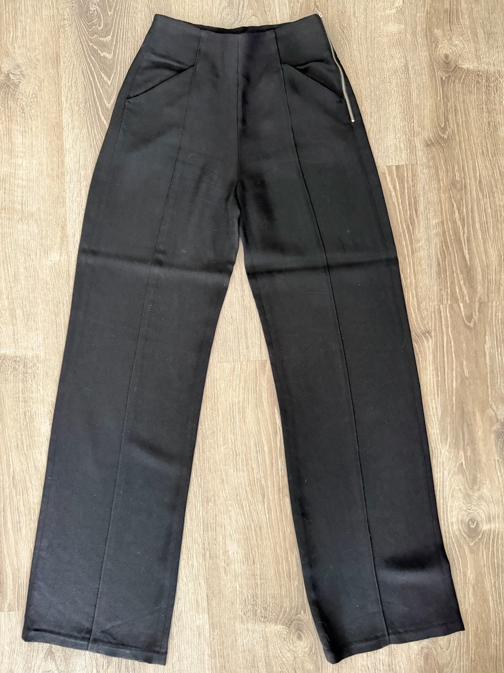 High-Waisted Tailored Pants